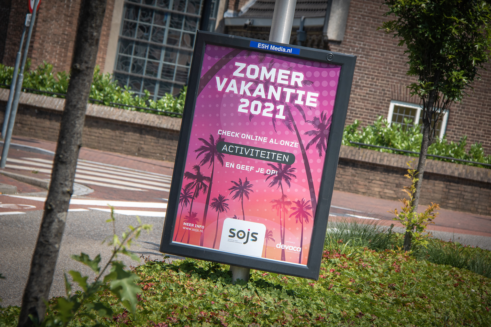 Knots zomervakantieposter
