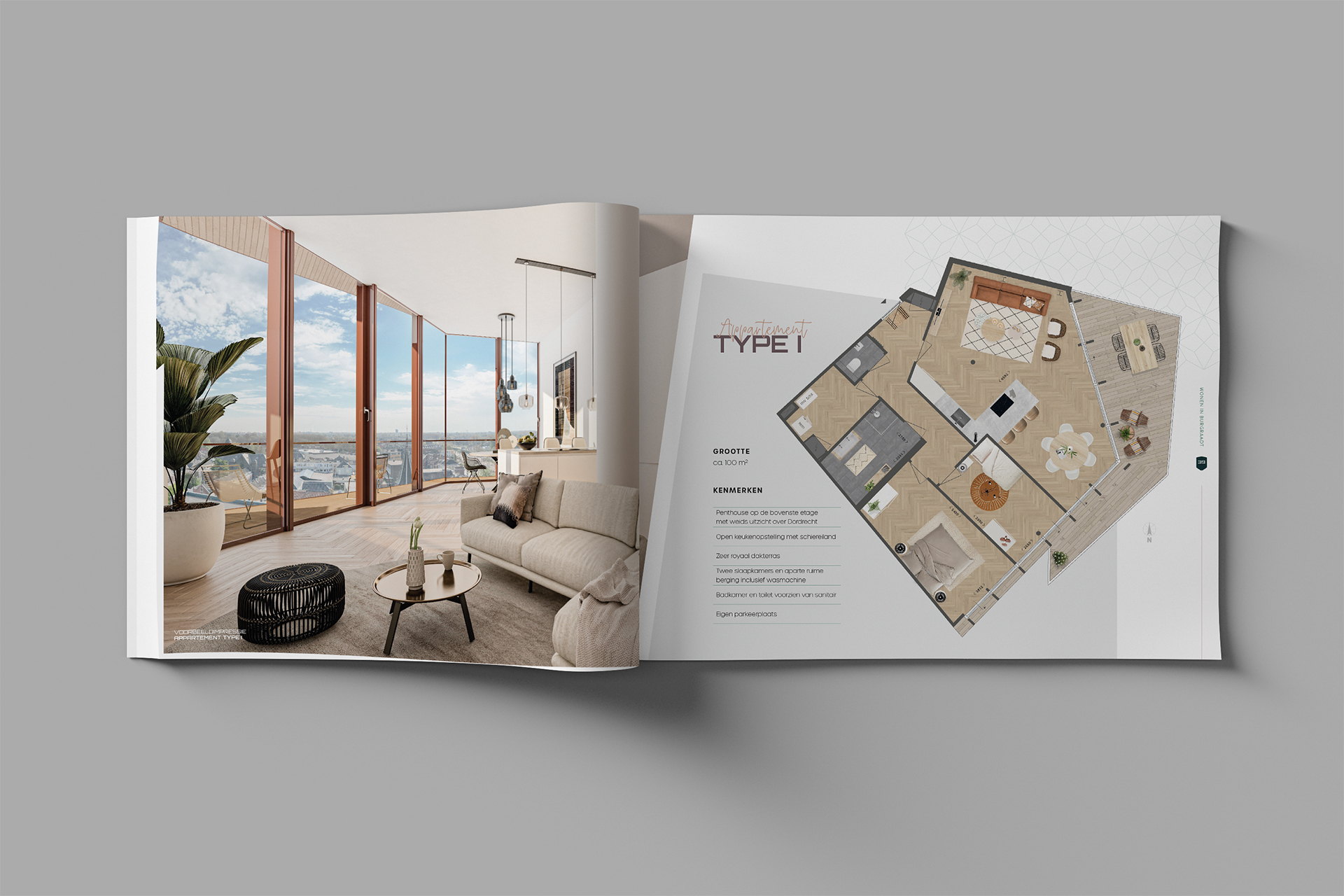 Verhuurbrochure Wonen in Burgraadt